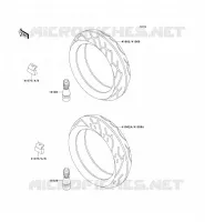 TIRES voor Kawasaki ZZR600 1994
