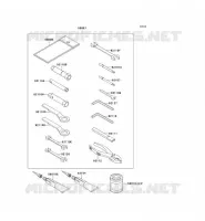 TOOL voor Kawasaki ZZR600 1994