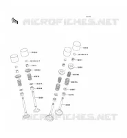 VALVE voor Kawasaki ZZR600 1994