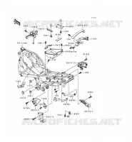 BATTERY BRACKET voor Kawasaki ZZR600 1996