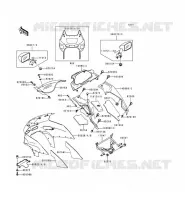 COWLING voor Kawasaki ZZR600 1996