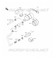 FUEL PUMP voor Kawasaki ZZR600 1996