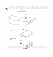 SEAT voor Kawasaki ZZR600 1996