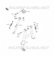 STAND voor Kawasaki ZZR600 1996