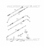 CABLES voor Kawasaki ZZR600 1996