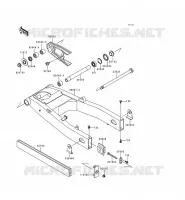 SWINGARM voor Kawasaki ZZR600 1996