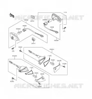 INDICATORS voor Kawasaki ZZR600 1996