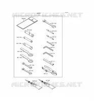 TOOL voor Kawasaki ZZR600 1996