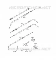 CABLES voor Kawasaki ZZR600 1996