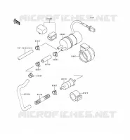 FUEL PUMP voor Kawasaki ZZR600 1996