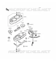 METERS voor Kawasaki ZZR600 1996