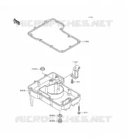 OIL PAN voor Kawasaki ZZR600 1996