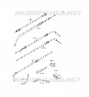 CABLES voor Kawasaki ZZR600 1996