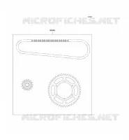 CHAIN KIT voor Kawasaki ZZR600 1996