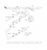 FUEL PUMP voor Kawasaki ZZR600 1996