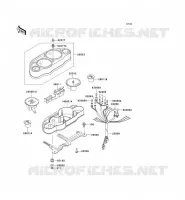 METERS voor Kawasaki ZZR600 1996