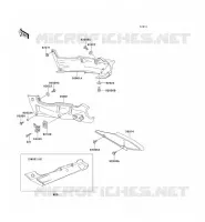 SIDE COVERS   CHAIN COVER voor Kawasaki ZZR600 1996