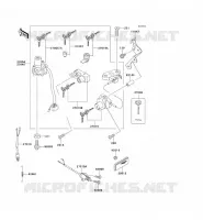 SWITCH voor Kawasaki ZZR600 1996