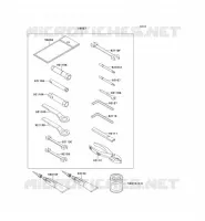 TOOL voor Kawasaki ZZR600 1996