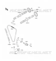 CAMSHAFT   TENSIONER voor Kawasaki ZZR600 1996