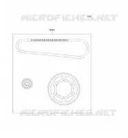 CHAIN KIT voor Kawasaki ZZR600 1996
