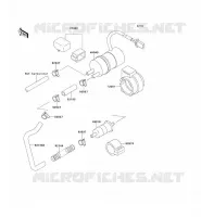 FUEL PUMP voor Kawasaki ZZR600 1996