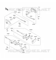 INDICATORS voor Kawasaki ZZR600 1996