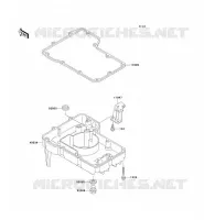 OIL PAN voor Kawasaki ZZR600 1996