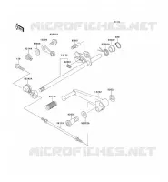 SHIFT voor Kawasaki ZZR600 1996