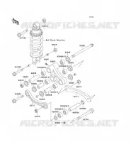 SUSPENSION voor Kawasaki ZZR600 1996