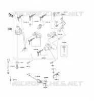 SWITCH voor Kawasaki ZZR600 1996