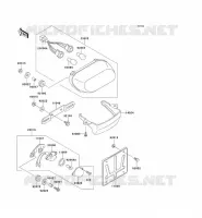 TAILIGHT(S) voor Kawasaki ZZR600 1996
