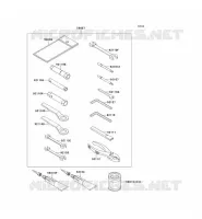TOOL voor Kawasaki ZZR600 1996