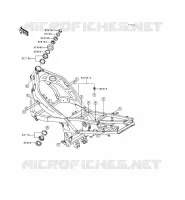 CHASSIS voor Kawasaki ZZR600 1997