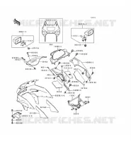 COWLING voor Kawasaki ZZR600 1997