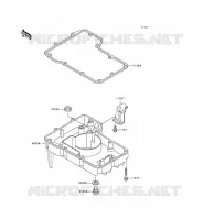 OIL PAN voor Kawasaki ZZR600 1997