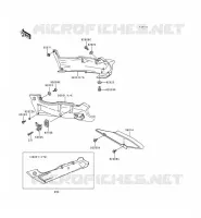 SIDE COVERS   CHAIN COVER voor Kawasaki ZZR600 1997