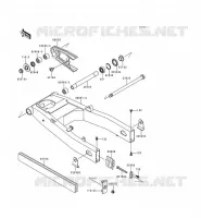 SWINGARM voor Kawasaki ZZR600 1997