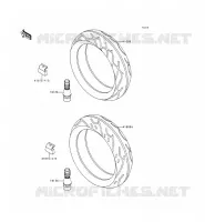 TIRES voor Kawasaki ZZR600 1997