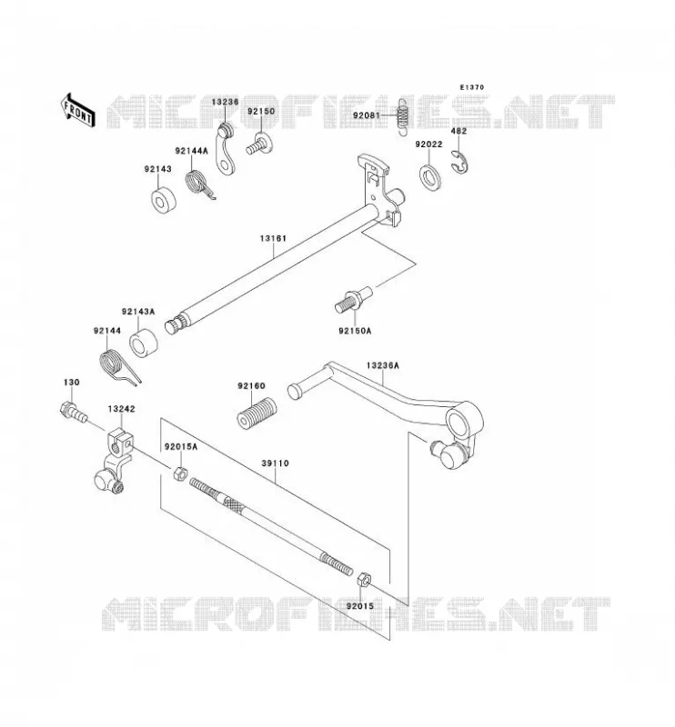 SHIFT Kawasaki MOTOS 600 1996 NINJA ZX-6R  ZX600-F2