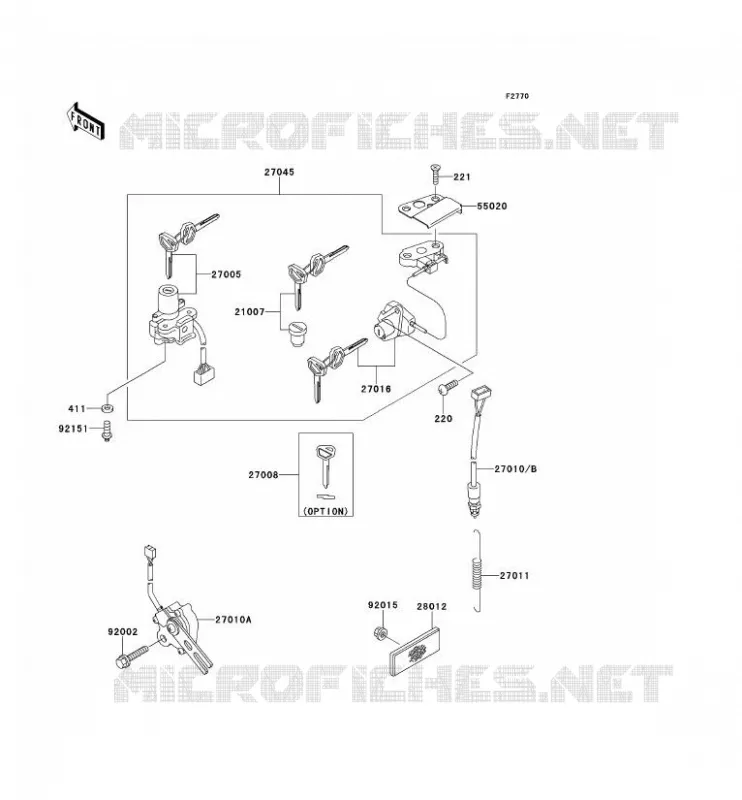 SWITCH Kawasaki MOTOS 600 2001 NINJA ZX-6R  ZX600-J2H