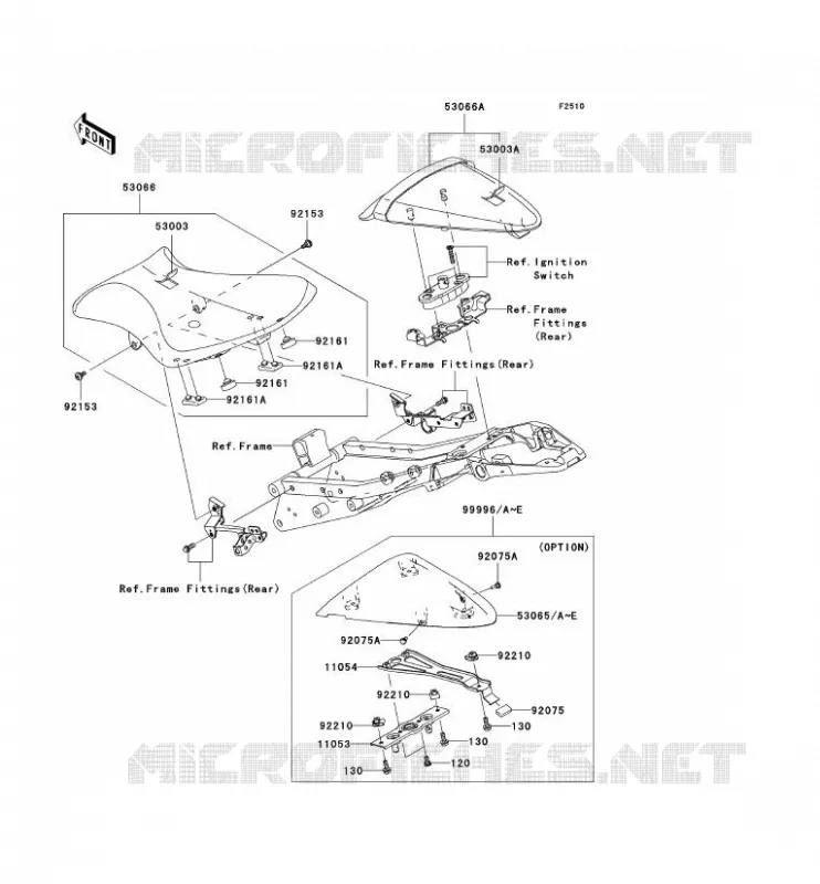 SEAT Kawasaki MOTOS 600 2007 NINJA ZX-6R  ZX600P7F