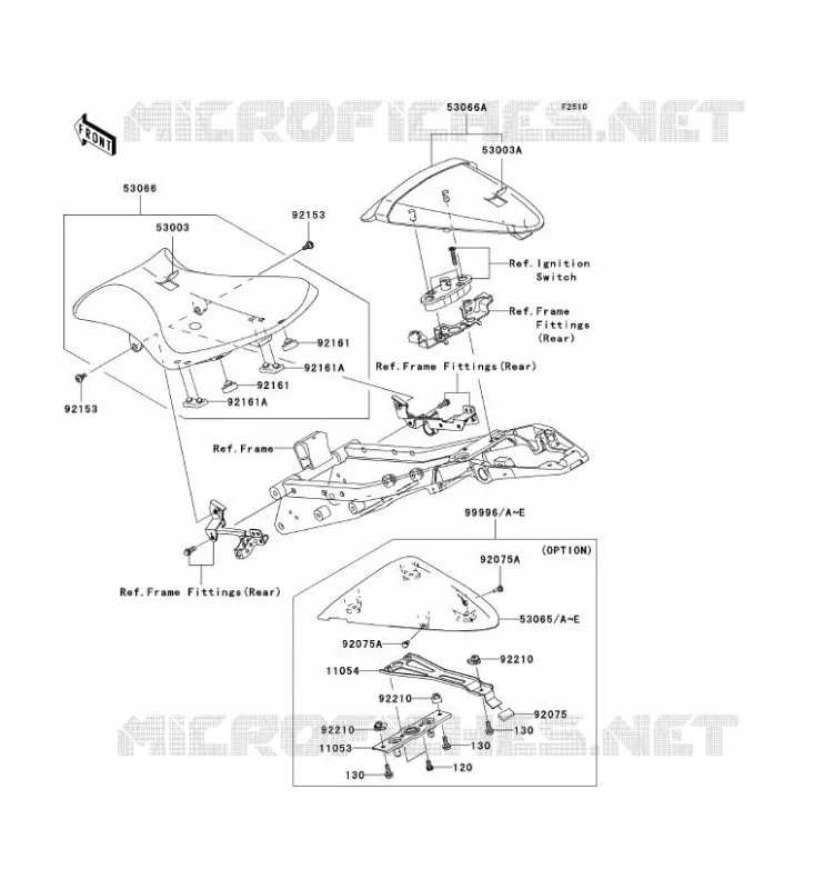 SEAT Kawasaki MOTOS 600 2007 NINJA ZX-6R  ZX600P7F
