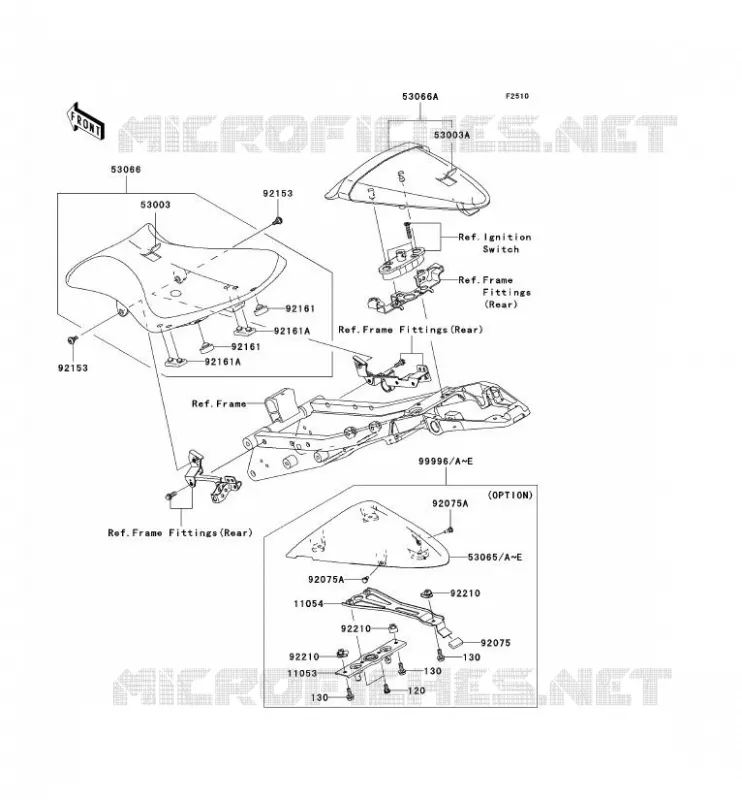 SEAT Kawasaki MOTOS 600 2007 NINJA ZX-6R  ZX600P7F