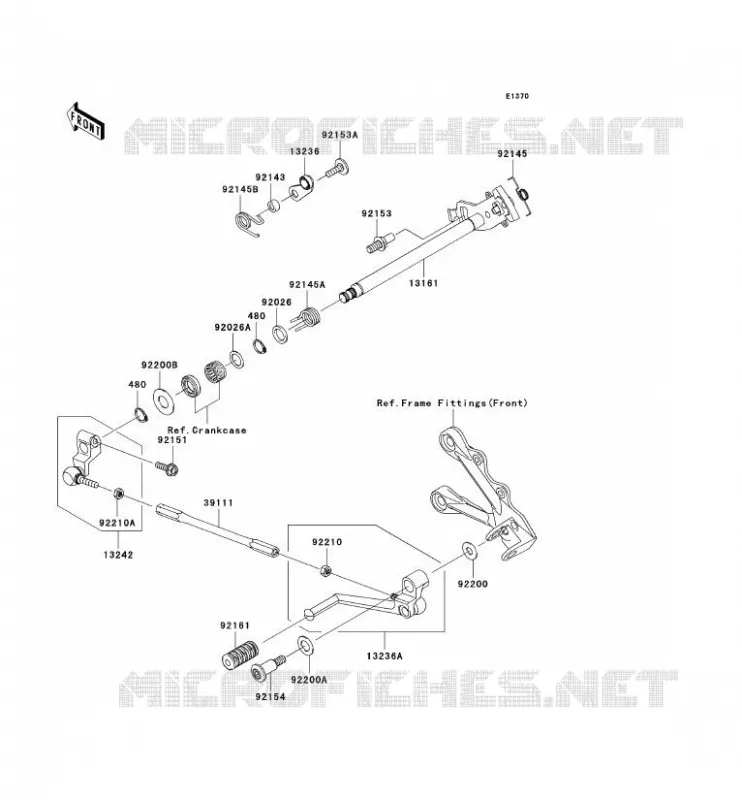 SHIFT Kawasaki MOTOS 600 2011 NINJA ZX-6R  ZX600RBF
