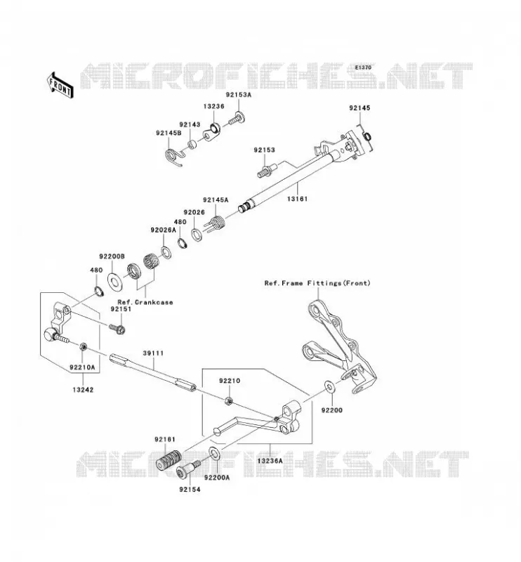 SHIFT Kawasaki MOTOS 600 2011 NINJA ZX-6R  ZX600RBF