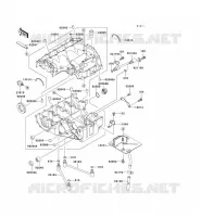 CRANKCASE(S) voor Kawasaki NINJA ZX-6R 2002