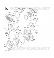 ENGINE COVERS voor Kawasaki NINJA ZX-6R 2002