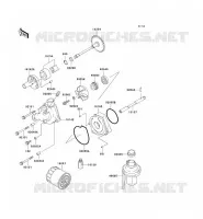 OIL PUMP voor Kawasaki NINJA ZX-6R 2002