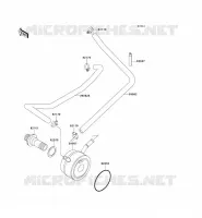 OIL RADIATOR voor Kawasaki NINJA ZX-6R 2002